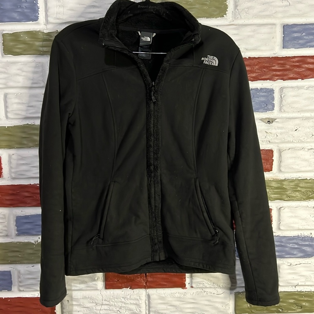 The North Face - Black Morningside Women's Full
Zip Fleece Jacket - Size Medium
